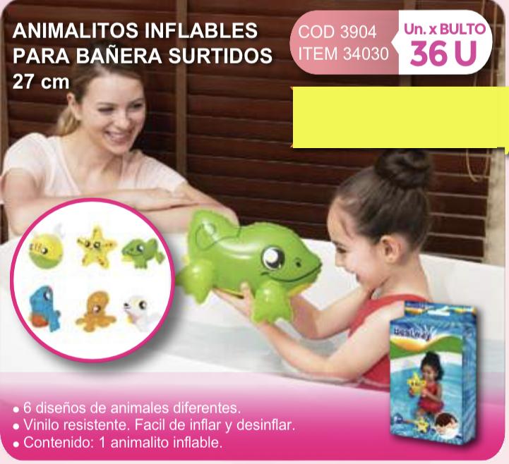 animalitos inflables para bañera surtidos/Bestway abajo/Daki aba-atras/