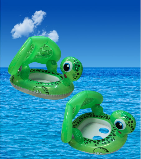 Asiento tortuga 74x96cm/Bestway abajo atras/