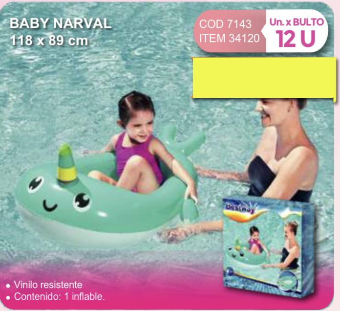 baby narval/Bestway abajo/