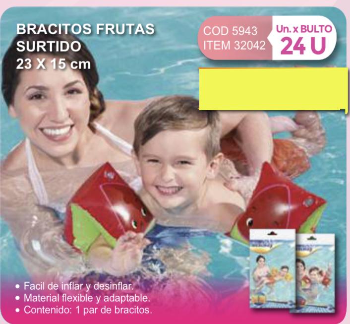 bracitos frutas surtidos 23 x 15 cm/Daki medio/atras