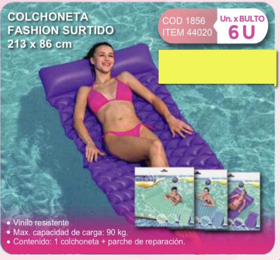 colchoneta fashion surtido 213 x 86 cm