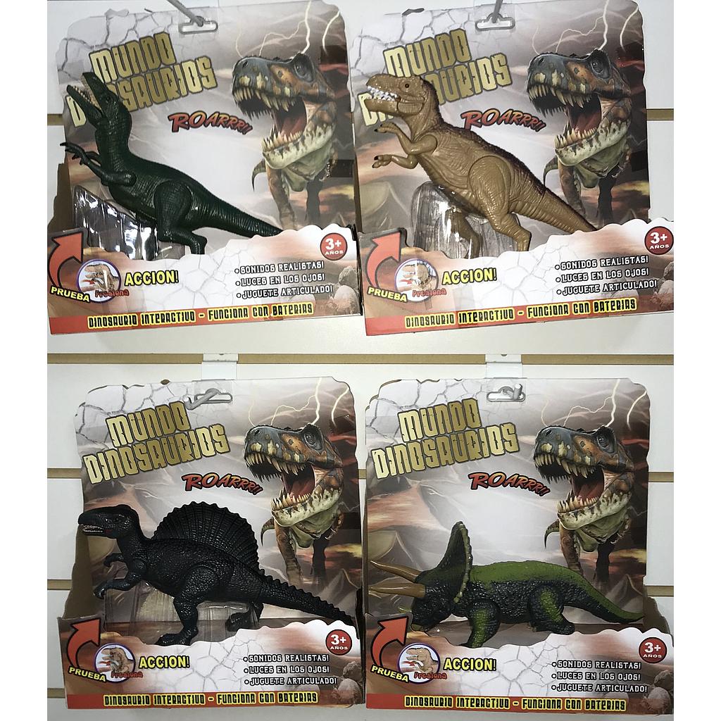 dinosaurios surt. c/luz y sonido (5326)