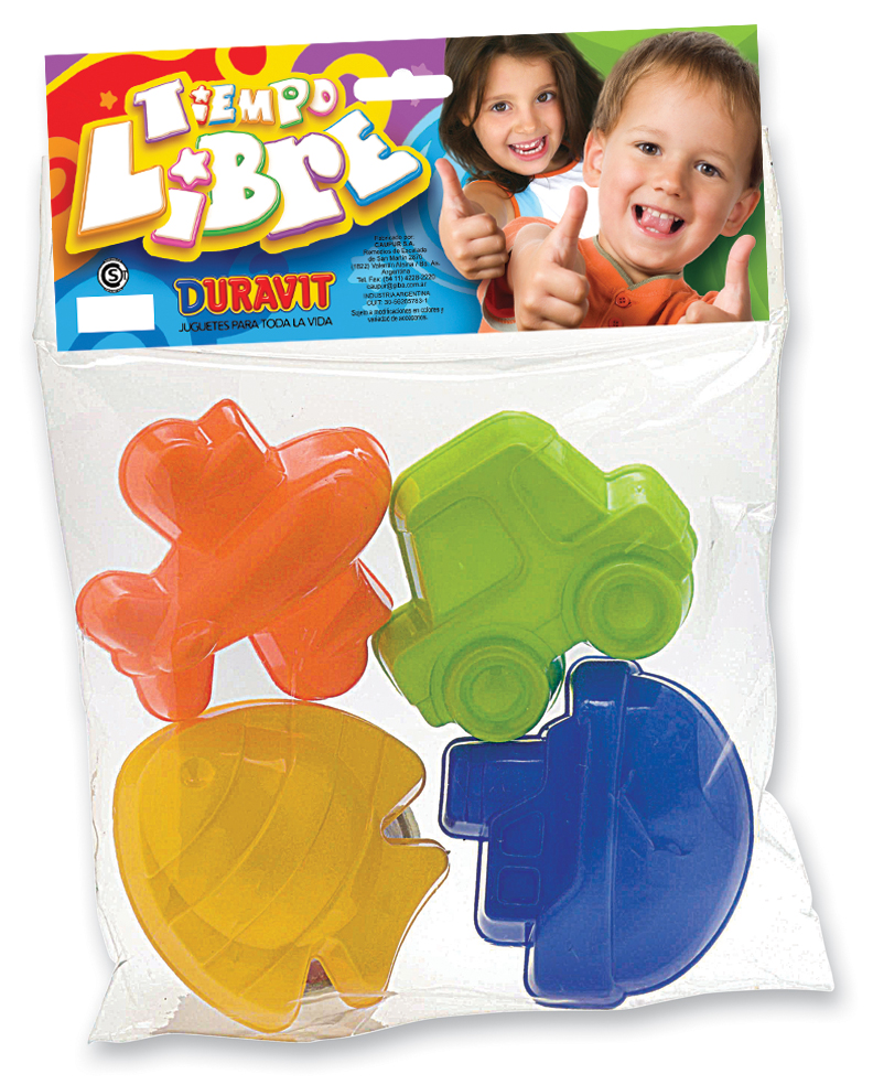 JUEGO DE 4 MOLDES/18A