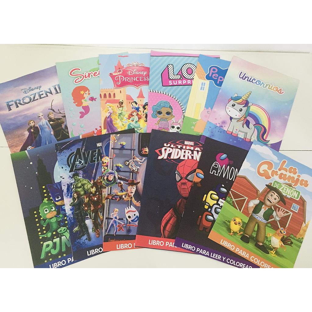 Libros para colorear 