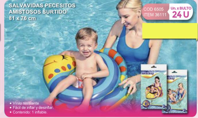 salvavidas pecesitos/ Daki aba-atras/