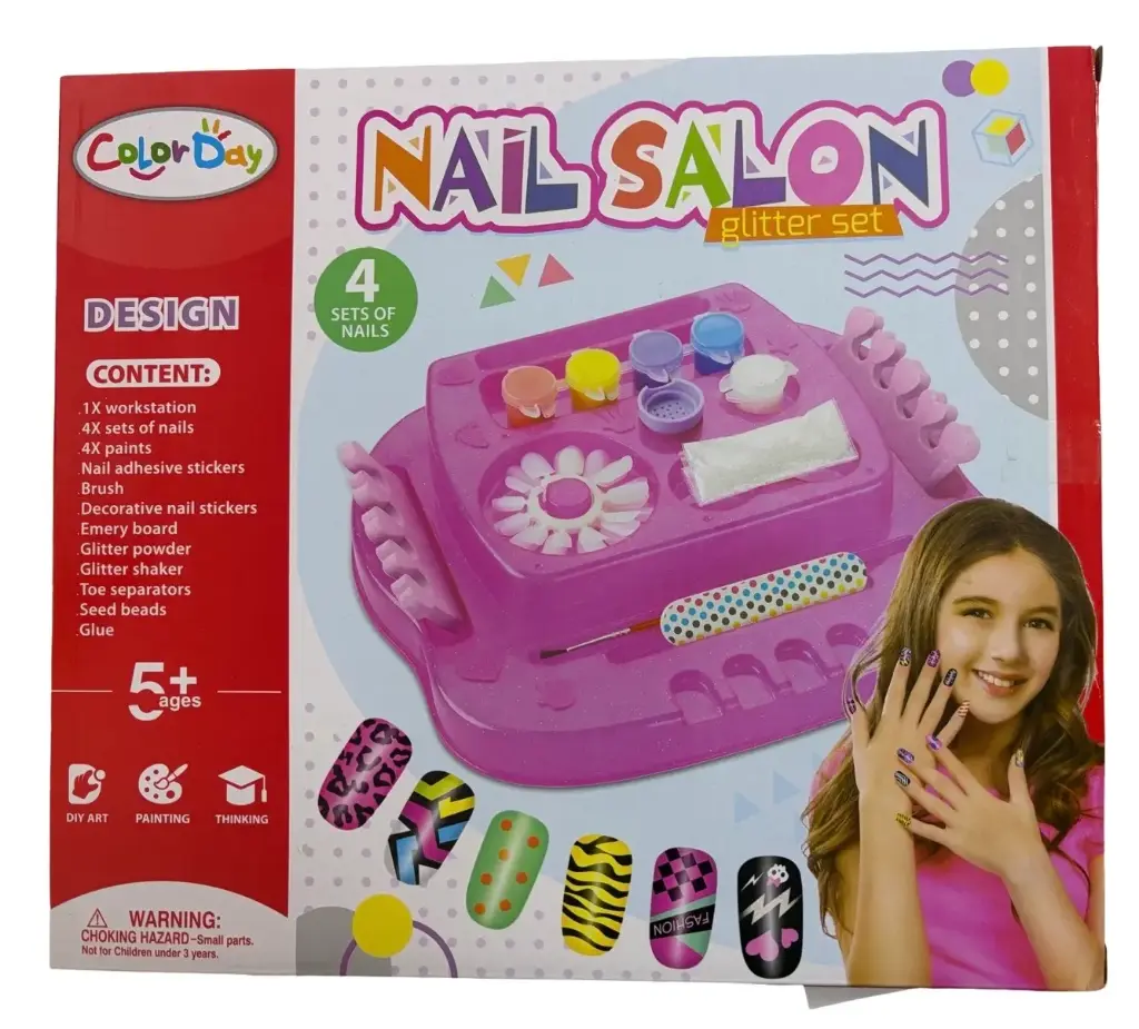 set de manicuria infantil c/acc /14 medio