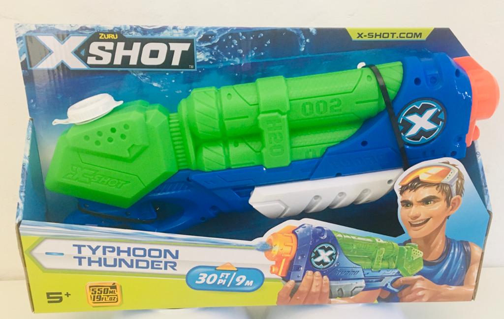 X-Shot Water Blaster-Pistola de agua (YouTube) 