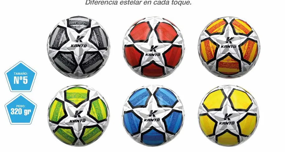 Pelota N5 varios colores- 320gr
