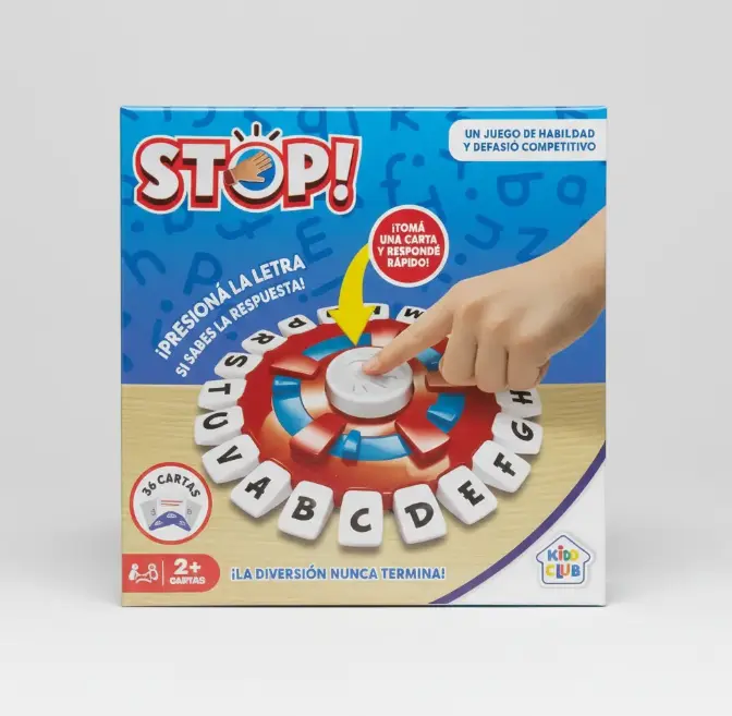 STOP juego de mesa 17.7 x 17x7 x 4.9 cm