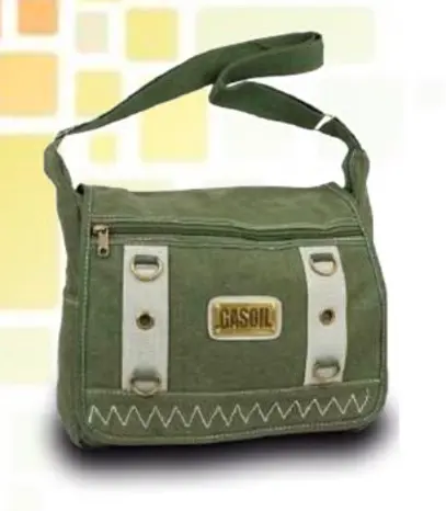 Cartera mujer /med: 9x12x4" /negro-verde-marron/ 