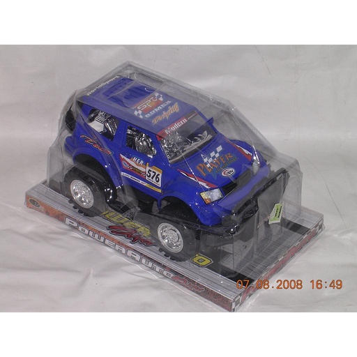 [PK2336] CAMIONETA FRICCION RALLY BURB/13ABA