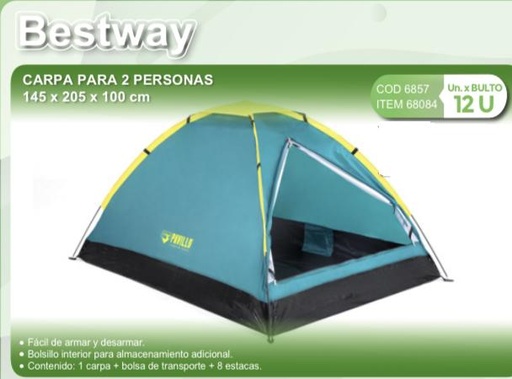 [68084] CARPA PARA 2 PERSONAS 145 X 205 X 100 cm