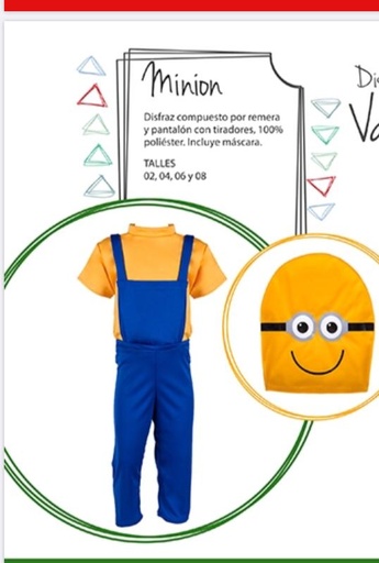 [Minion] Disfraz Minion 
