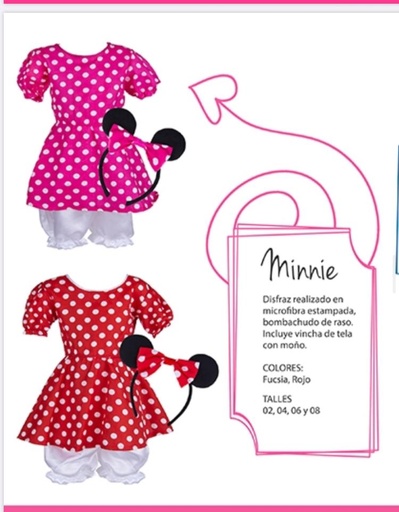 [Minnie] Disfraz Minnie 