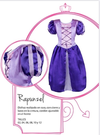 [Rapunzel] Disfraz Rapunzel