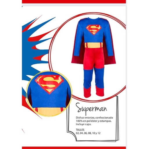 [Superman] Disfraz Superman