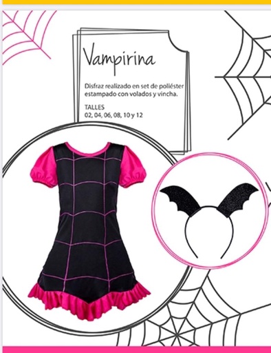 [Vampirina] Disfraz Vampirina