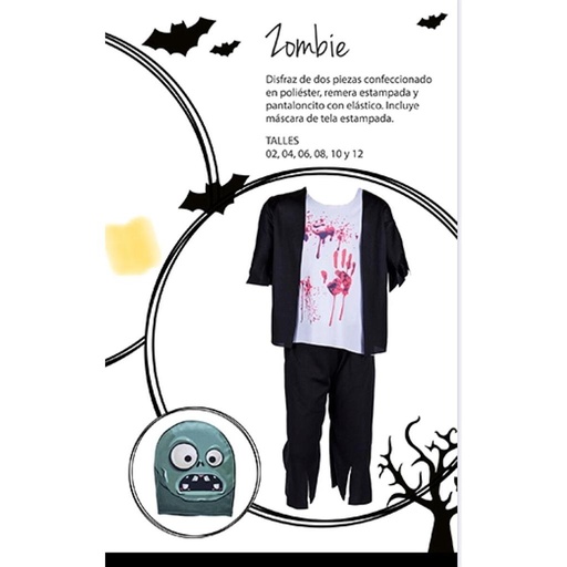 [zombie] Disfraz Zombie