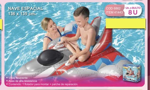 [41443] nave espacial 136 x 135 cm