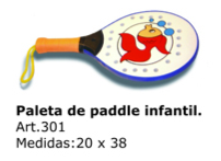 [F301] PALETA DE PADDLE INFANTIL (oficina)