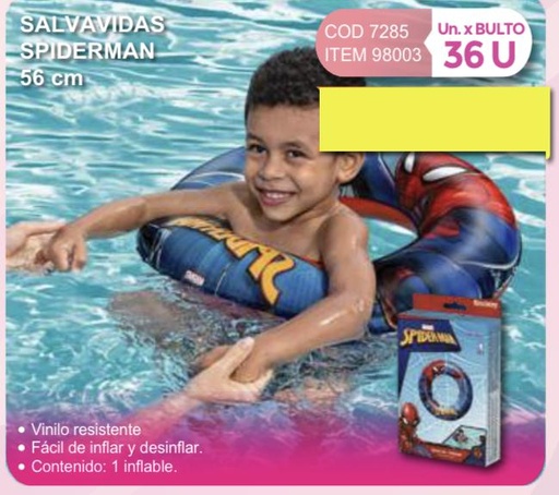 [98003] spider-man salvavidas 56 cm