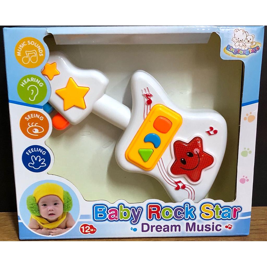 GUITARRA CON LUZ Y SONIDO /23ABAJO