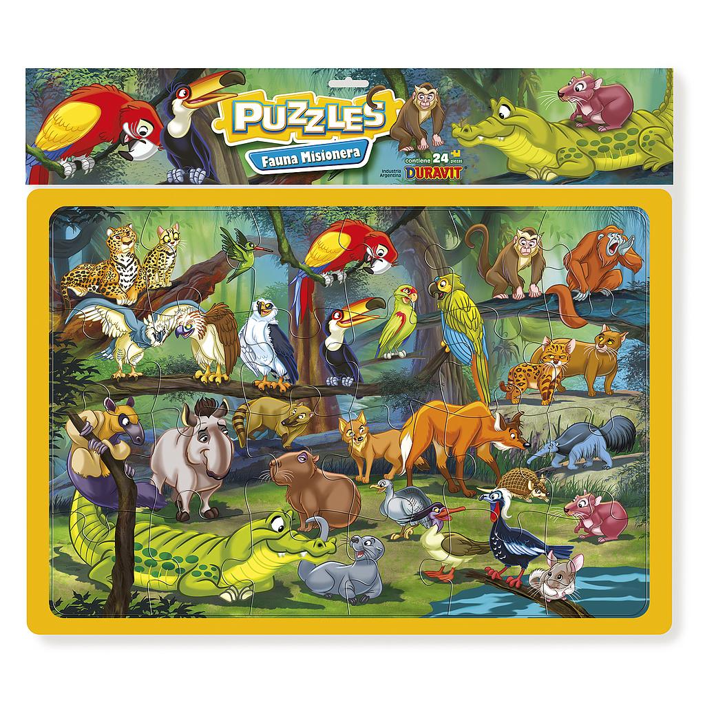 FAUNA MISIONERA X24 PIEZAS