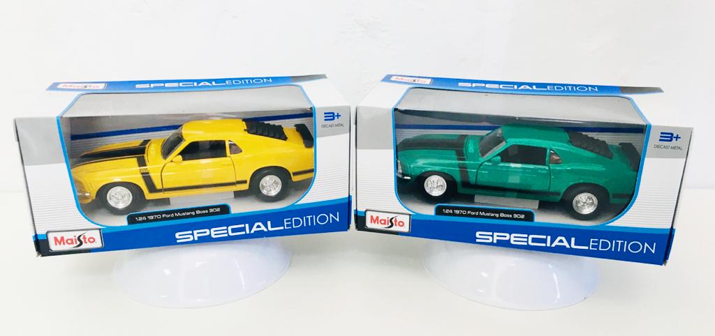 Ford Mustang,material:metal, edicion especial,medida 1:24