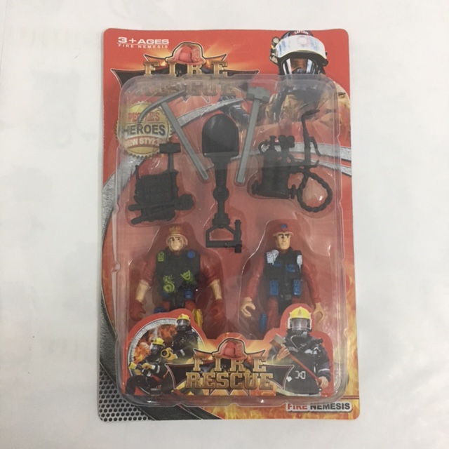 JUEGO DE BOMBEROS 7 PZS /16 medio