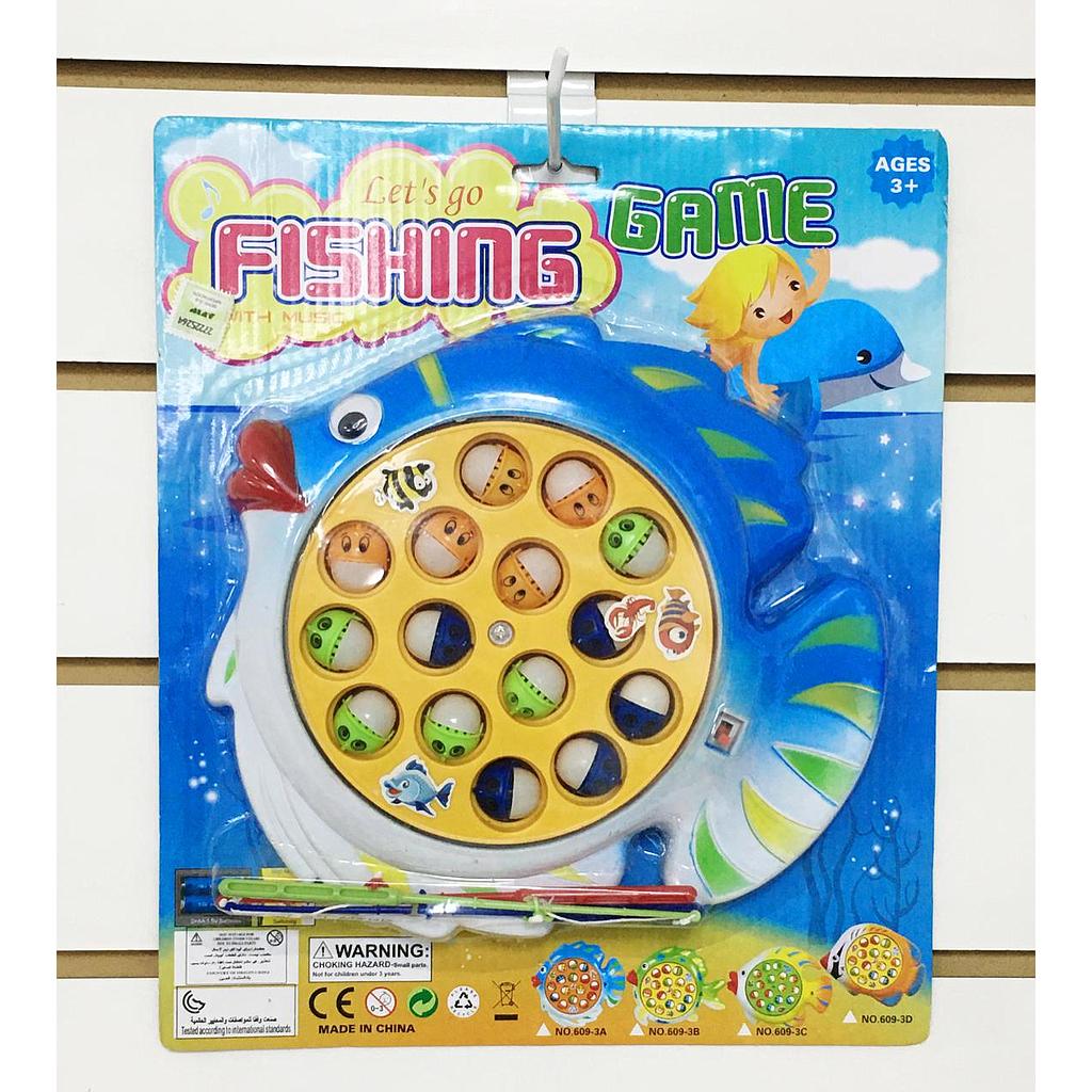 Pesca Magic El Pez c/música a pila,24cm X 23cm. / 26 arriba