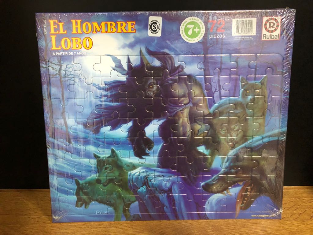 PUZZLE HOMBRE LOBO X72 PIEZAS (R3 FILA 3)