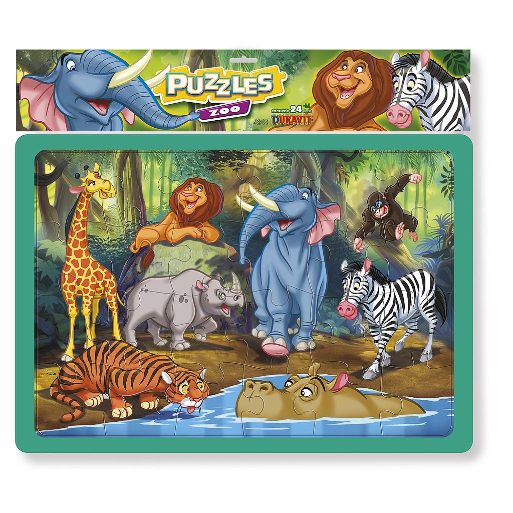 PUZZLE ZOO CUADRO 24 PIEZAS