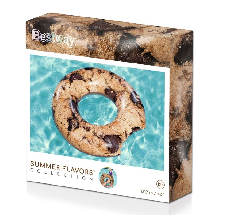 salvavidas cookie 107 cm/Bestway abajo/