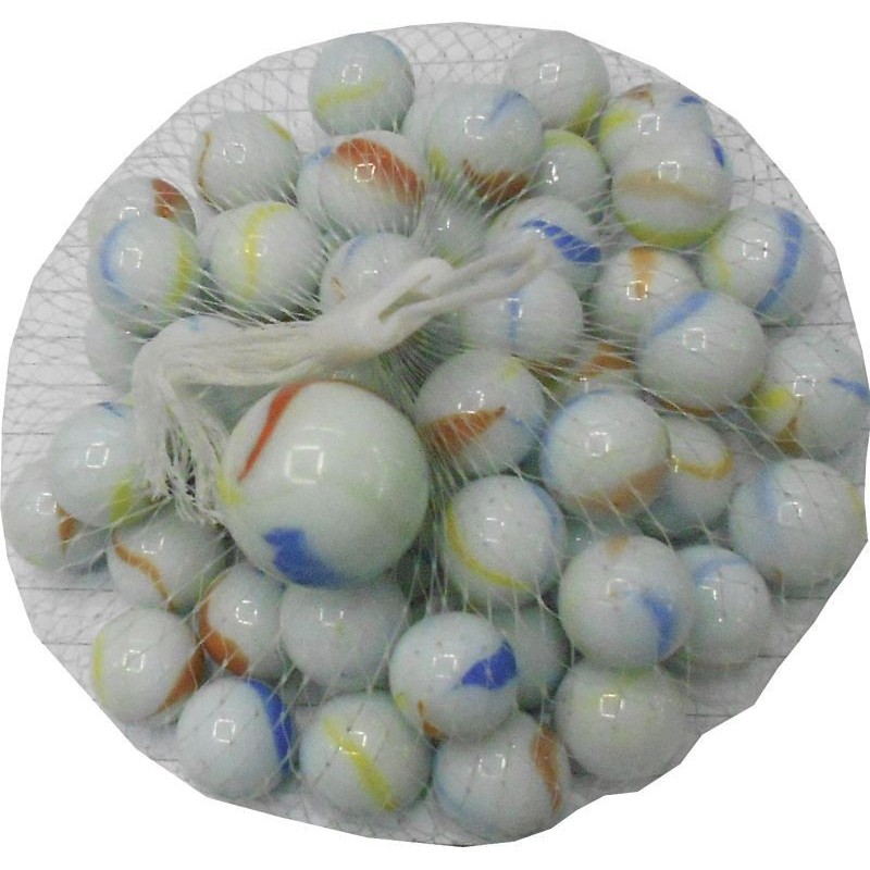 bolitas blancas x 50 + 1 bolon