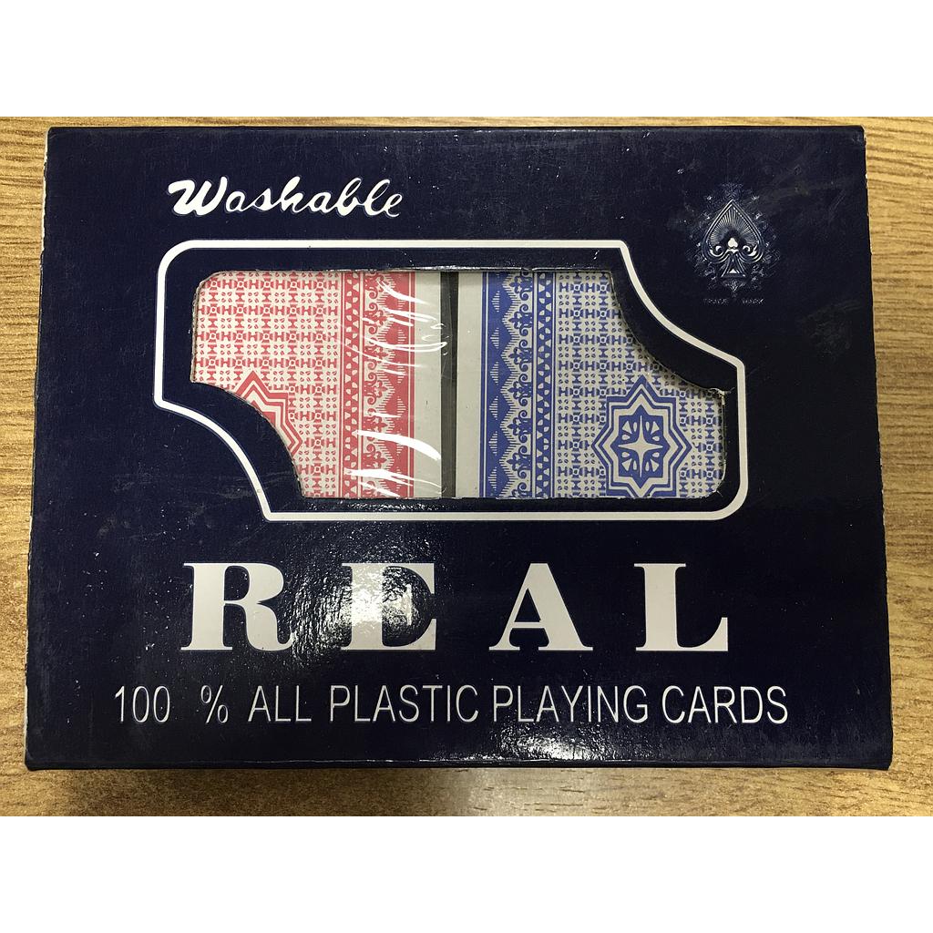 Cartas poker (dos masos en cajita)