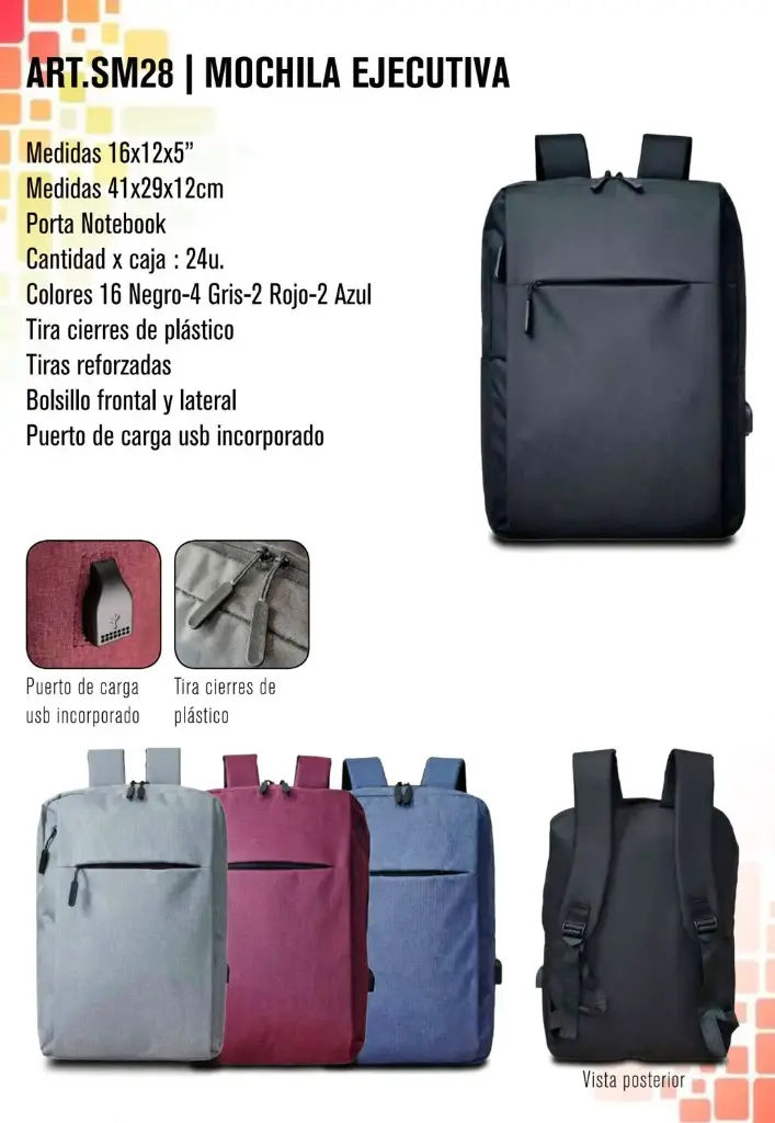 Mochila ejecutiva