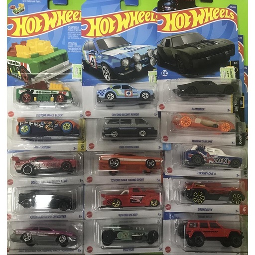 [C4982] HOT WHEEL BASIC CAR AST Mattel originales