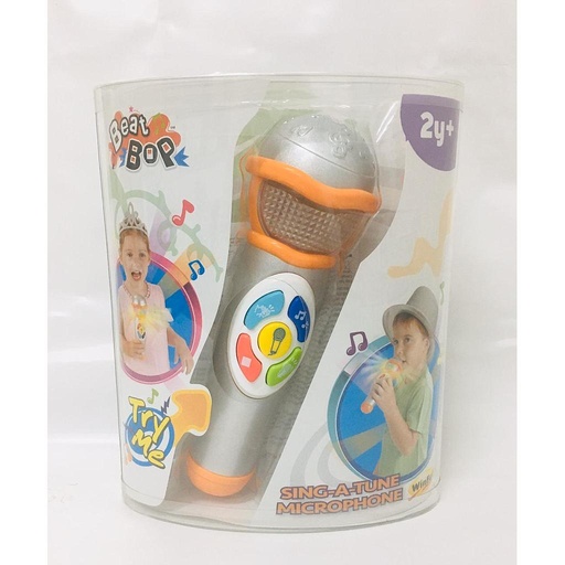 [2052-nl] Microfono c/ luz y sonido /17cm X 20cm/16medio