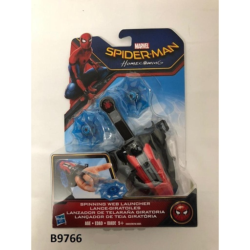 [B9766] Spiderman Gear Lanzador!