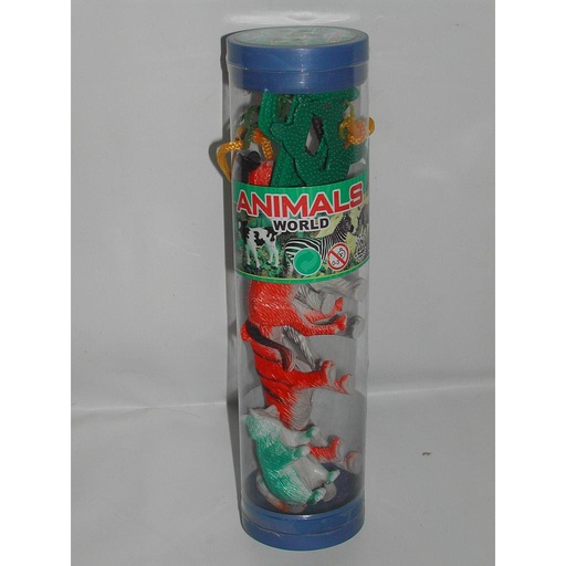 [JJ3136] ANIMALES EN CILINDRO /18 medio