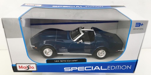 [31202] Auto de colección Corvete 1970, metal ,med:1:24 