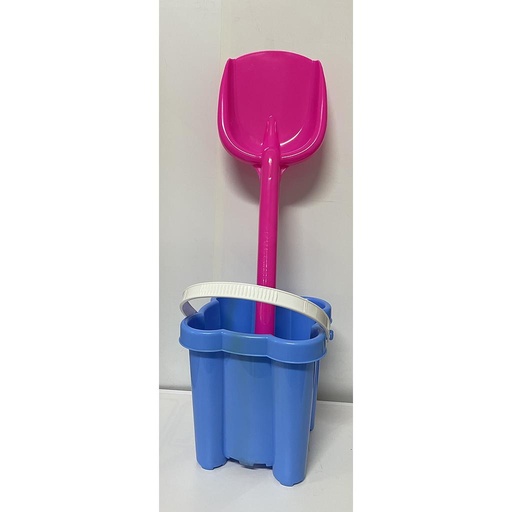 [d564] balde castillo c/ pala grande