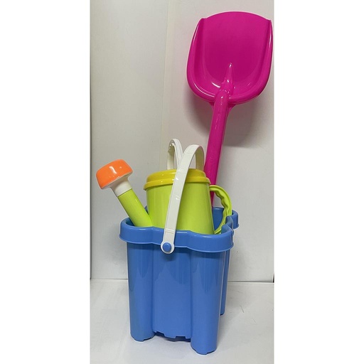 [D565] balde castillo pala grande y regadera