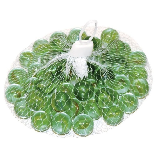 [138877] bolitas transparentes en red x50