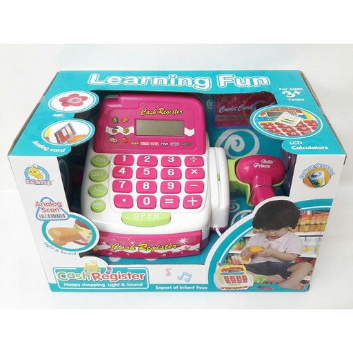 [BA02170] CAJA REGISTRADORA, LUZ , SONIDO Y CALCULADORA. MEDIDAS: 28cm X 18cm. (29M)