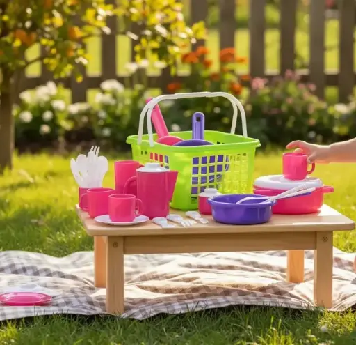 [D613] CANASTA SET COCINA Y TE/3A