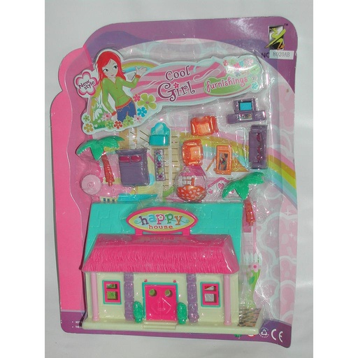 [8020AB] CASA DE MUñECA C/10ARRIBA-13MEDIO