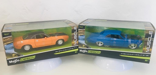 [32451] Design Classic Mustang, material:metal, escala:1:24