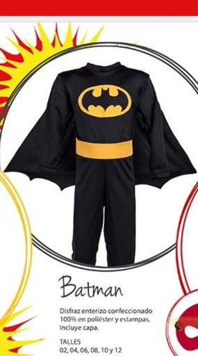 [Batman] Disfraz Batman