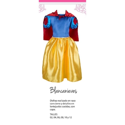 [Blancanieves] Disfraz Blancanieves 